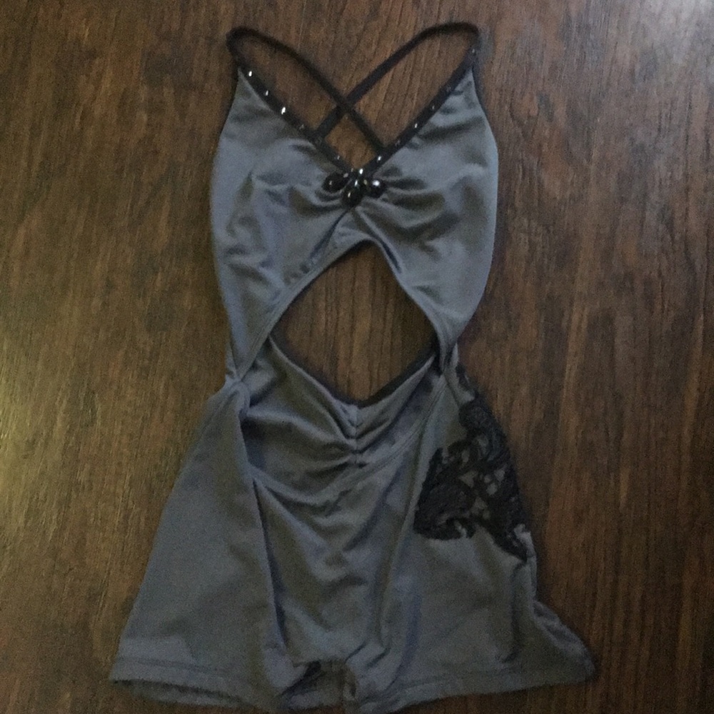 Dance leotard booty shorts style